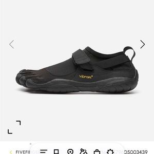 Vibram Black Toe Shoes